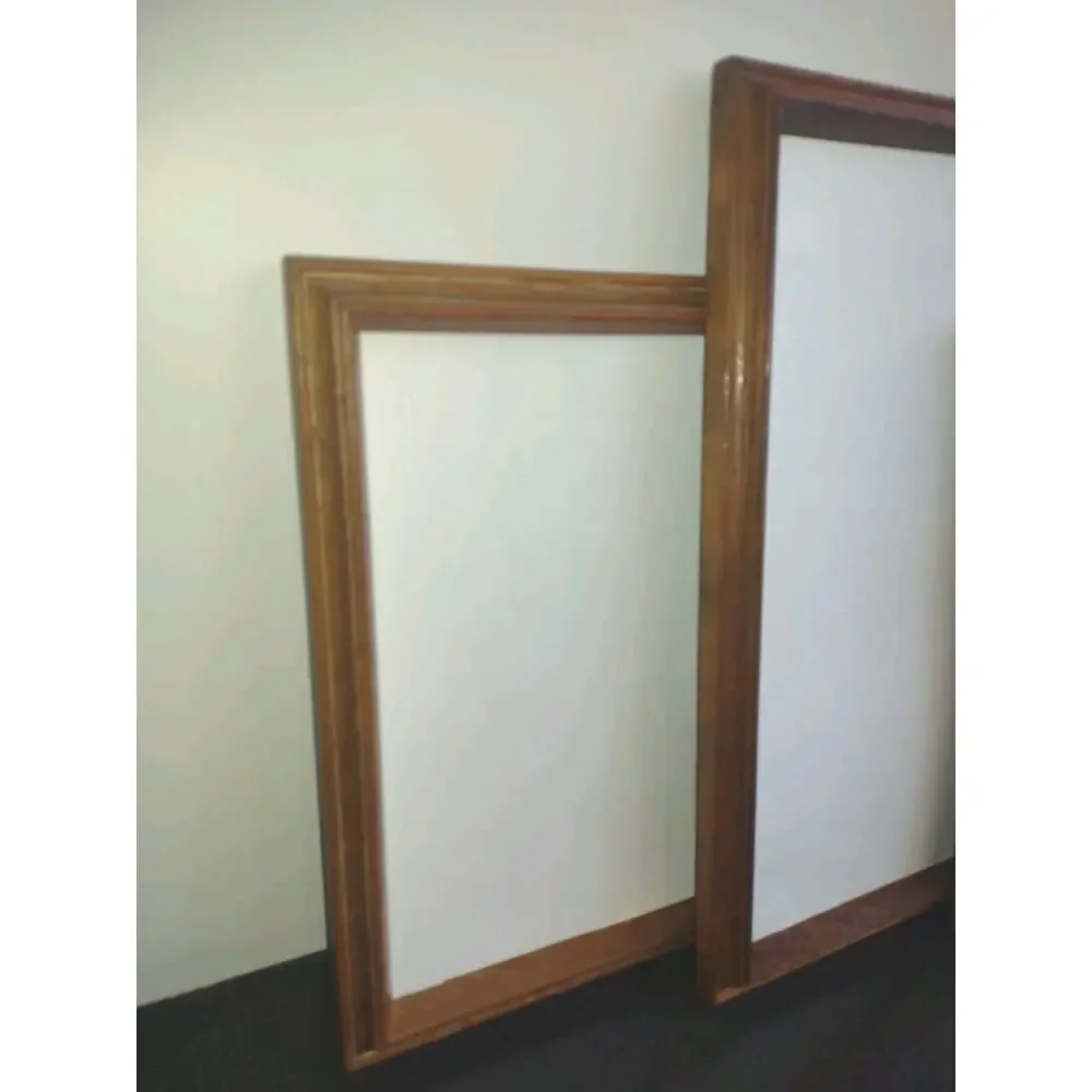 Vintage Wooden Art Frames, Set Of Three 15x11
